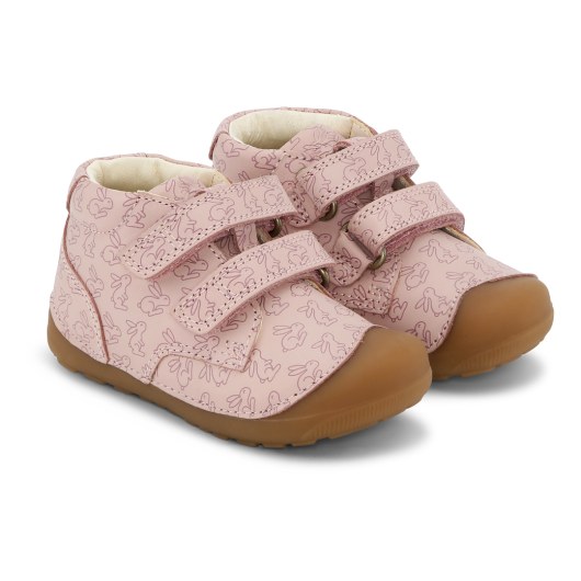 BAREFOOT SHOES BUNDGAARD PETIT STRAP BG101068 RABBIT OLD ROSE