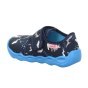 PANTOFLE TEKSTYLNE KAPCIE SUPERFIT BUBBLE BLAU/MEHRFARBIG 1-006273-8030