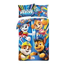 SINGLE DUVET SET 140 X 200 CM PAW PATROL PAW-710BL