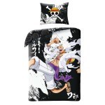 SINGLE DUVET SET 140 X 200 CM ONE PIECE OP-0365BL