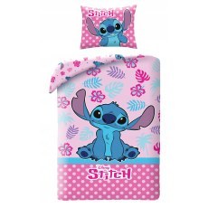 POSCIEL BAWELNIANA 140 X 200 CM LILO & STITCH LS-3618BL