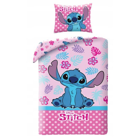 SINGLE DUVET SET 140 X 200 CM LILO & STITCH LS-3618BL