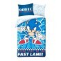 SINGLE DUVET SET 140 X 200 CM SONIC SHH-168BL