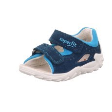 SANDALY SUPERFIT FLOW BLAU/TURKIS 1-000036-8010