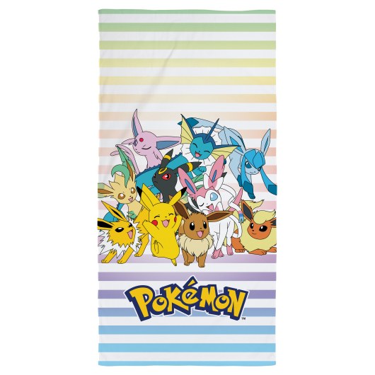 RĘCZNIK KĄPIELOWY PLAŻOWY 70 X 140 CM POKEMON PIKACHU POK-1048T