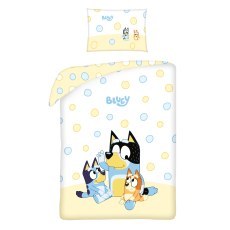 BABY BEDDING SET 100 X 135 CM BLUEY BY-0204SBL