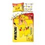 SINGLE DUVET SET 140 X 200 CM POKEMON PIKACHU POK-1024BL