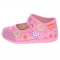 PANTOFLE KAPCIE MILAMI COLOR PINK FLOWERS