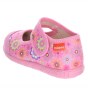 PANTOFLE KAPCIE MILAMI COLOR PINK FLOWERS