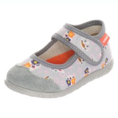 SLIPPERS MILAMI OPEN GRAY CATS