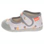 PANTOFLE KAPCIE MILAMI OPEN GRAY CATS