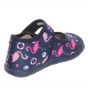 PANTOFLE KAPCIE MILAMI OPEN NAVY BLUE FLAMINGOS