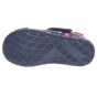 PANTOFLE KAPCIE MILAMI OPEN NAVY BLUE FLAMINGOS