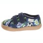 SNEAKERS SLIPPERS BAREFOOT MILAMI NAVY BLUE FOOTBALL