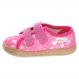 SNEAKERS SLIPPERS BAREFOOT MILAMI NAVY FUXIA HEARTS