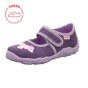 PANTOFLE TEKSTYLNE KAPCIE SUPERFIT BONNY LILA 1-000280-8520