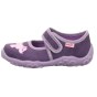 PANTOFLE TEKSTYLNE KAPCIE SUPERFIT BONNY LILA 1-000280-8520