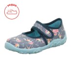 PANTOFLE TEKSTYLNE KAPCIE SUPERFIT BONNY BLAU 1-800283-8120