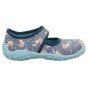 PANTOFLE TEKSTYLNE KAPCIE SUPERFIT BONNY BLAU 1-800283-8120