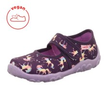 PANTOFLE TEKSTYLNE KAPCIE SUPERFIT BONNY LILA 1-800283-8550