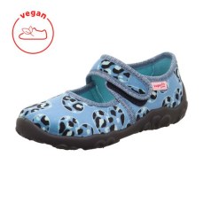 PANTOFLE TEKSTYLNE KAPCIE SUPERFIT BONNY BLAU/MEHRFARBIG 1-000280-8060