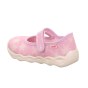PANTOFLE TEKSTYLNE KAPCIE SUPERFIT BUBBLE ROSA/MEHRFARBIG 1-006271-5550