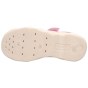 PANTOFLE TEKSTYLNE KAPCIE SUPERFIT BUBBLE ROSA/MEHRFARBIG 1-006271-5550
