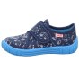PANTOFLE TEKSTYLNE KAPCIE SUPERFIT BILL BLAU/MEHRFARBIG 1-000279-8090