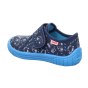 PANTOFLE TEKSTYLNE KAPCIE SUPERFIT BILL BLAU/MEHRFARBIG 1-000279-8090