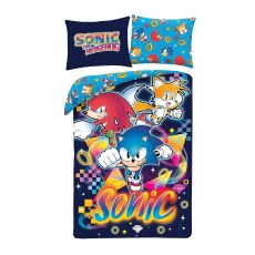 POSCIEL MIKROFIBRA 140 X 200 CM SONIC THE HEDGEHOG SHH-229BL