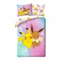 POŚCIEL MIKROFIBRA 140 X 200 CM POKEMON PIKACHU POK-885BL