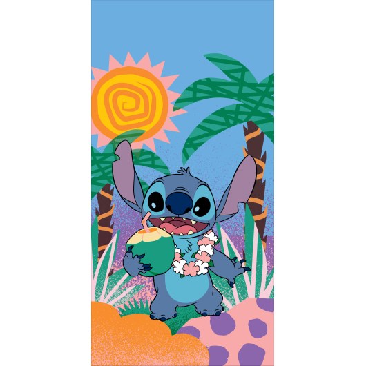 RĘCZNIK KĄPIELOWY PLAŻOWY 70 X 140 CM LILO & STITCH L&S-0892T