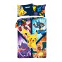POŚCIEL BAWEŁNIANA 140 X 200 CM POKEMON PIKACHU POK-1021BL