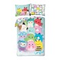 POŚCIEL MIKROFIBRA 140 X 200 CM SQUISHY SQUAD SQM-225BL