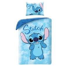 SINGLE DUVET SET 140 X 200 CM LILO & STITCH LS-3588BL
