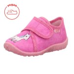 TEXTILE SLIPPERS SUPERFIT SPOTTY PINK 1-009254-5550