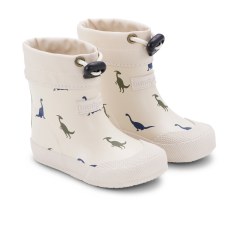 KALOSZE BAREFOOT BUNDGAARD COVER IVORY DINO