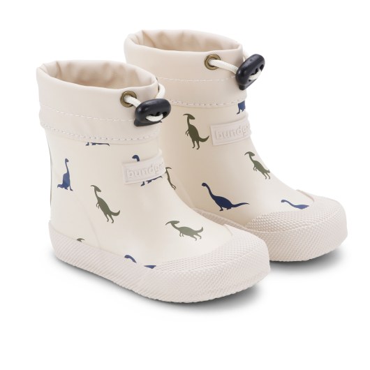 KALOSZE BAREFOOT BUNDGAARD COVER IVORY DINO