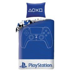 SINGLE DUVET SET MICROFIBER 140 X 200 CM PLAYSTATION PYS-256BL