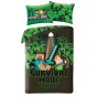 SINGLE DUVET SET MICROFIBER 140 X 200 CM MINECRAFT MNC-785BL