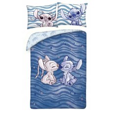 SINGLE DUVET SET 140 X 200 CM LILO & STITCH LS-5494BL