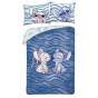 SINGLE DUVET SET 140 X 200 CM LILO & STITCH LS-5494BL