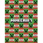 FLEECE BLANKET CORAL 130 X 170 CM MINECRAFT MNC-4165FB
