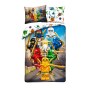 POŚCIEL BAWEŁNIANA 160 X 200 CM LEGO NINJAGO LEG-1270BL
