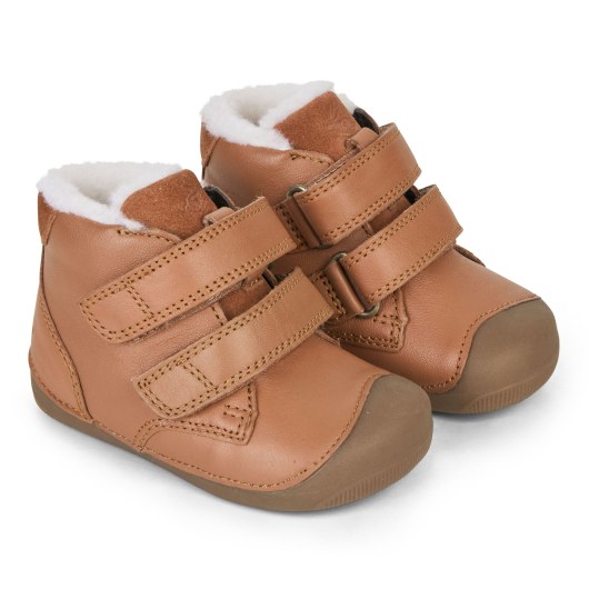 TRZEWIKI ZIMOWE BAREFOOT BUNDGAARD PETIT WINTER COGNAC