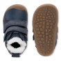 TRZEWIKI ZIMOWE BAREFOOT BUNDGAARD BLOOM NAVY MEMBRANA TEX