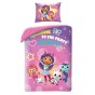 SINGLE DUVET SET MICROFIBER 140 X 200 CM GABBY'S DOLLHOUSE GAB-1300BL