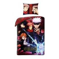 POSCIEL MIKROFIBRA 140 X 200 CM JUJUTSU KAISEN JJK-8294BL