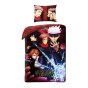 SINGLE DUVET SET MICROFIBER 140 X 200 JUJUTSU KAISEN JJK-8294BL