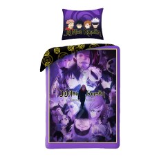 SINGLE DUVET SET MICROFIBER 140 X 200 JUJUTSU KAISEN JJK-2772BL